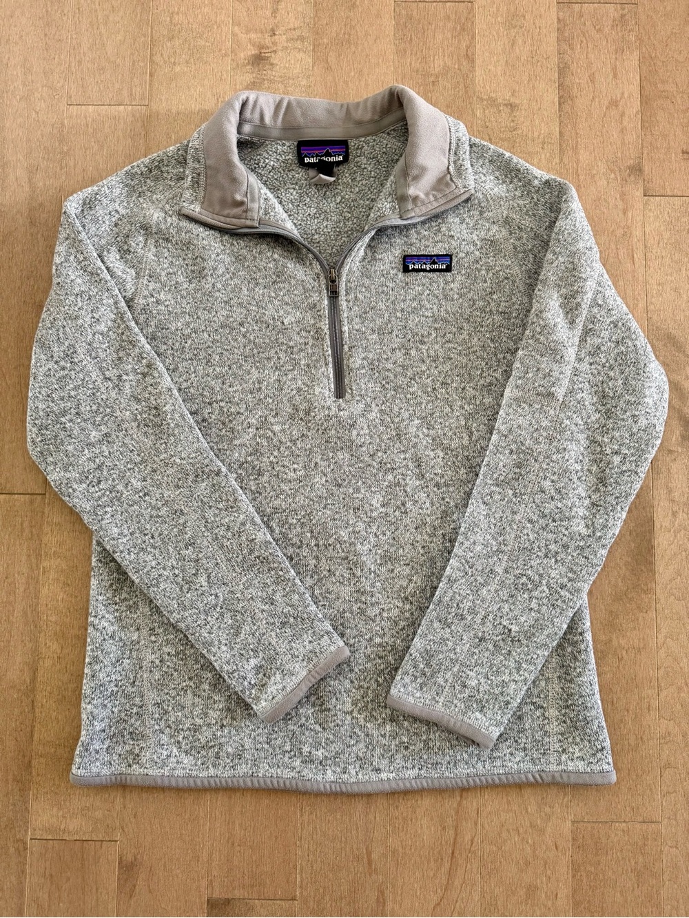 Patagonia Women's Better Sweater® 1/4-Zip Fleece in Birch White | Size M
